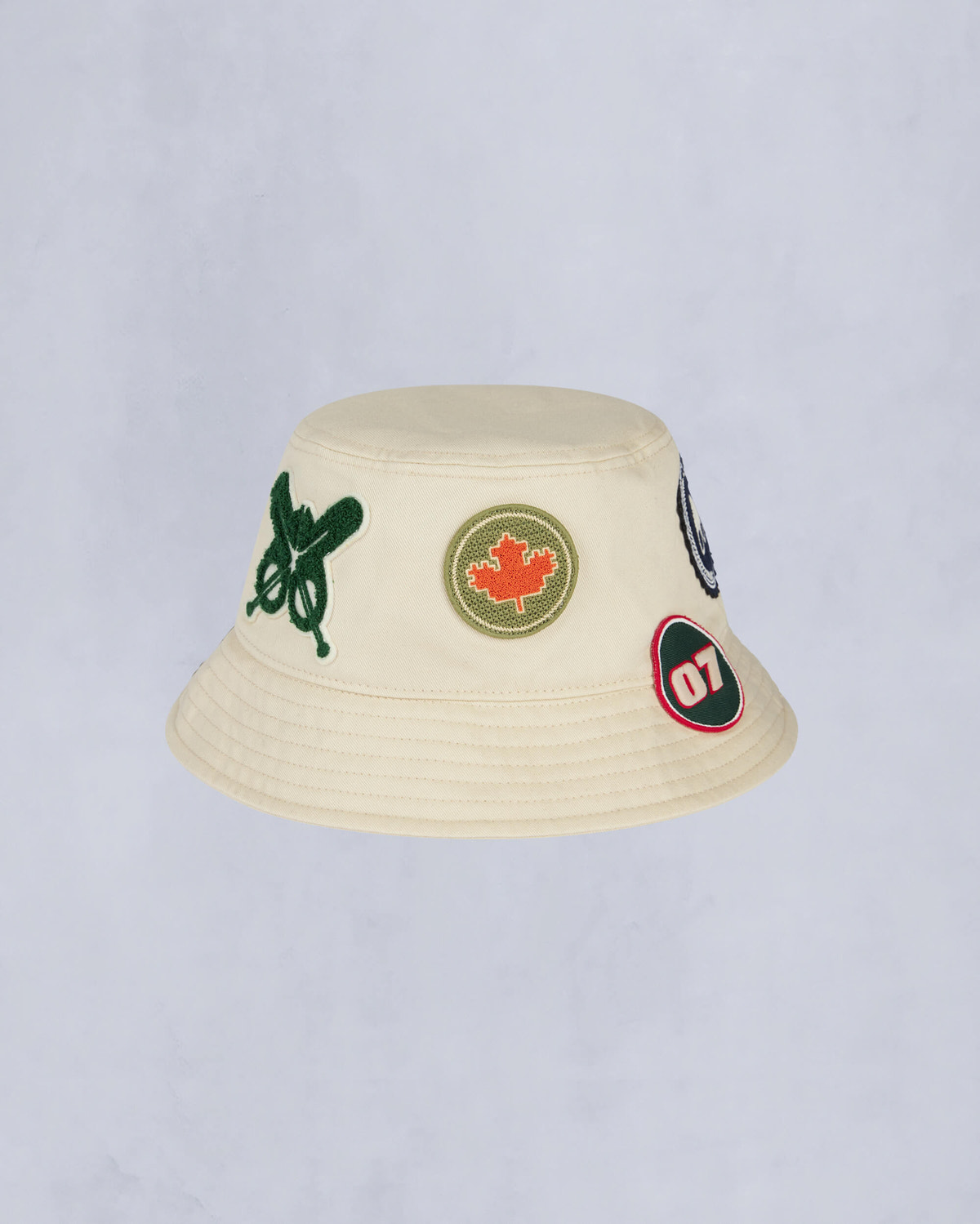 Moose Knuckles Accessories Beau-Soleil Bucket Hat Bone M15MA538H Back