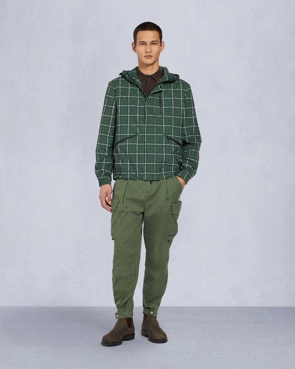 Moose Knuckles Mens Gaspe Cargo Pants KELP M15MR771 Front Category