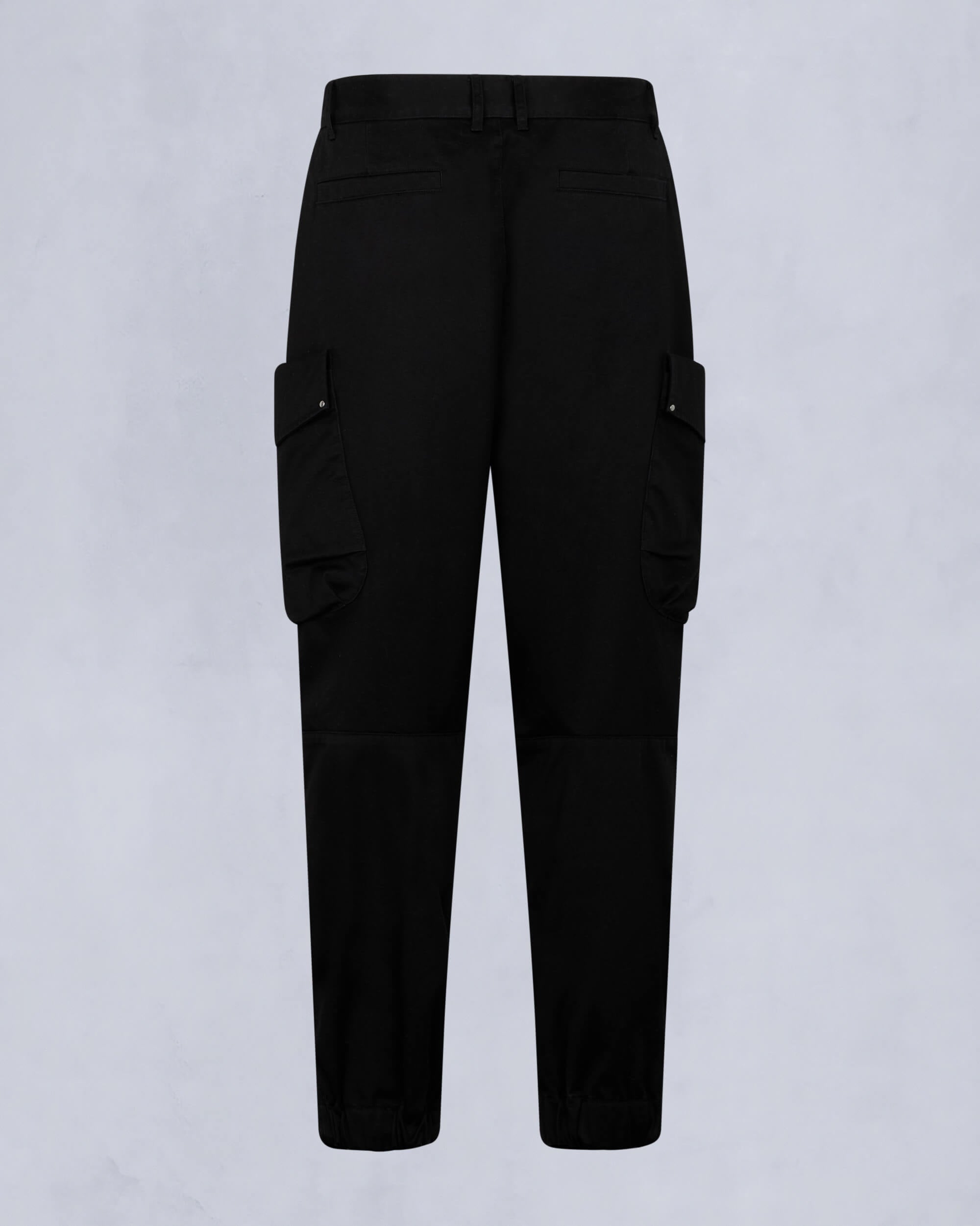 Moose Knuckles Mens Gaspe Cargo Pants Black M15MR771 Detail2