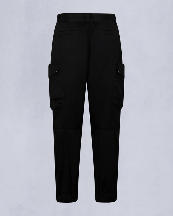 Moose Knuckles Mens Gaspe Cargo Pants Black M15MR771 Detail2