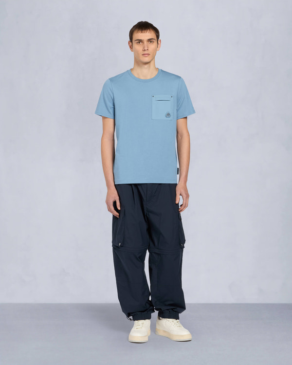 Moose Knuckles - M15MT733 - Dalon T-Shirt - MENS - SEA - Front Category