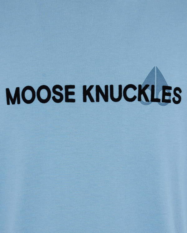 Moose Knuckles - M15MT760 - Conway T-Shirt - MENS - SEA - Detail1