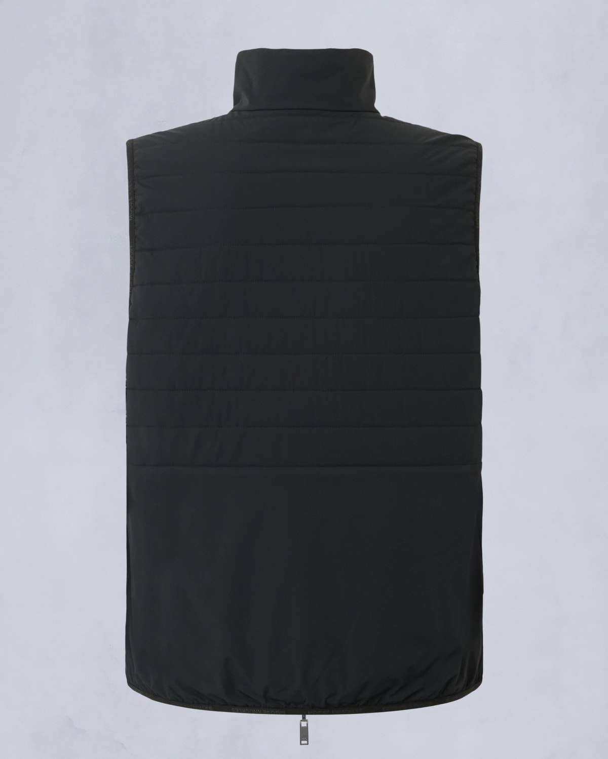 Moose Knuckles Mens Dominion Packable Vest BLACK/DUSK M15MV452 Detail2