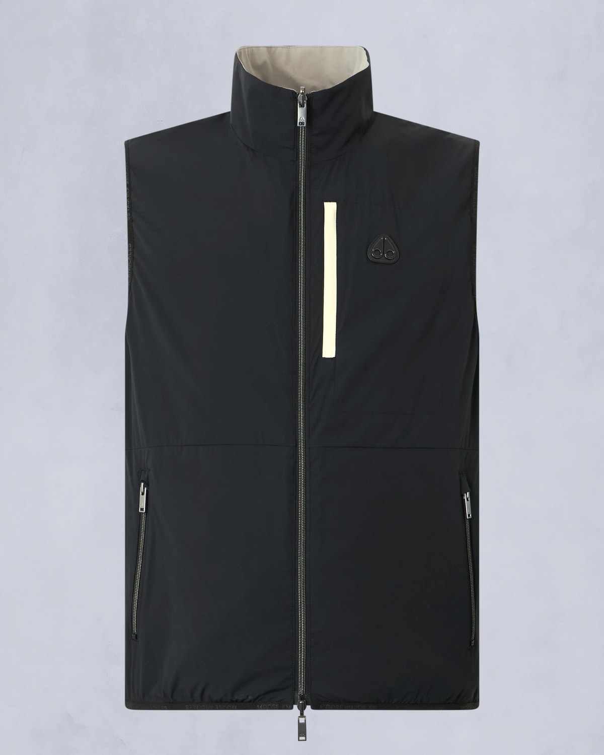 Moose Knuckles Mens Dominion Packable Vest BLACK/DUSK M15MV452 - GM