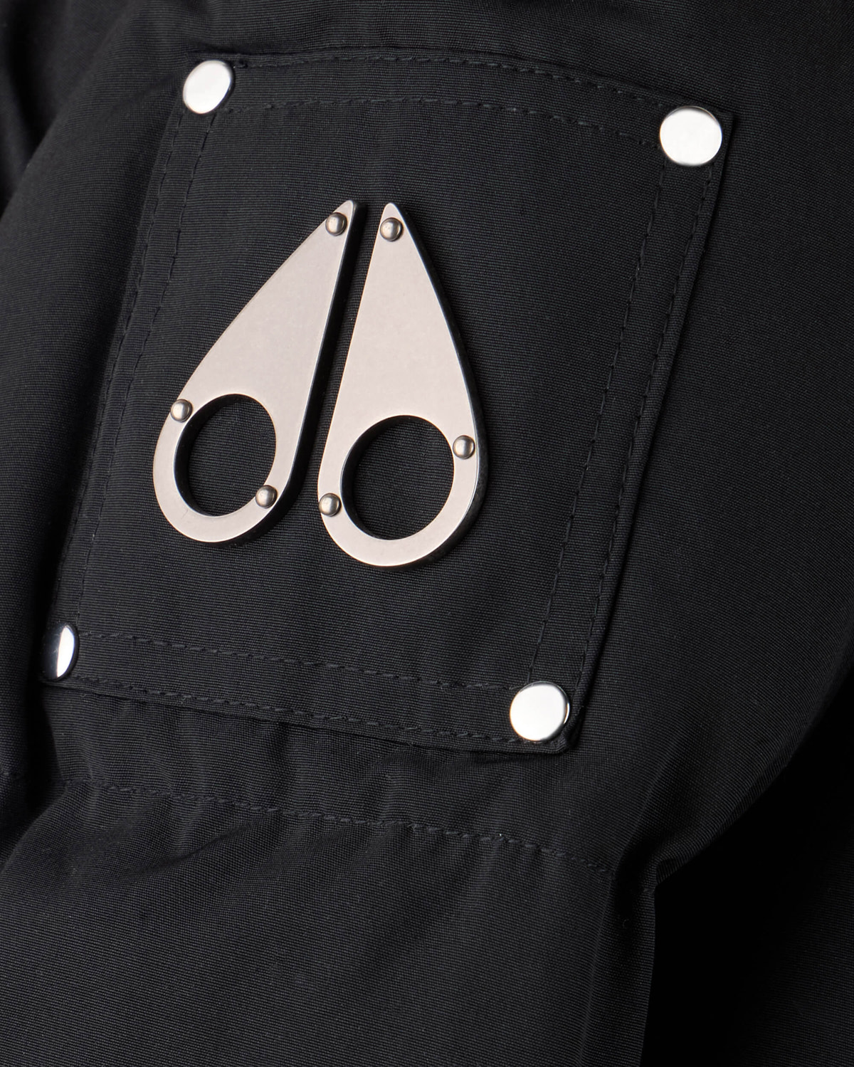 Moose Knuckles - M32UJ193S - Kids Unisex Original Shearling 3Q Jacket - KIDS - Black / Black Shearling - Detail1