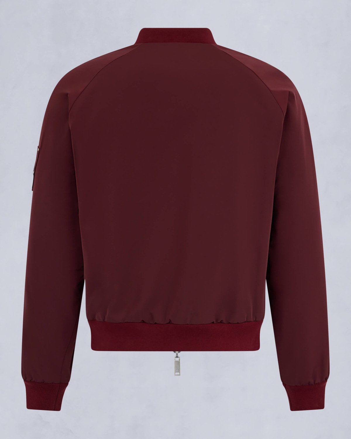 Moose Knuckles Mens Reversible Bunny Bomber Jacket Beet / beet M34MB029 Detail2