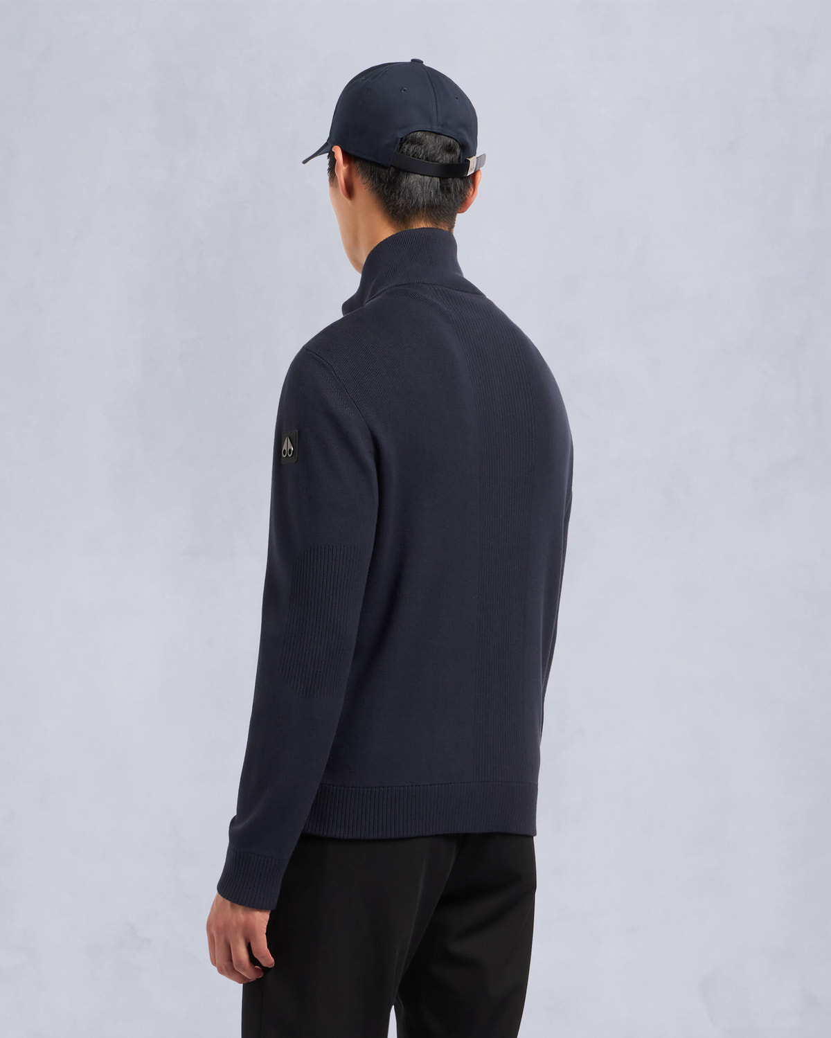 Moose Knuckles Mens Kamet Hybrid Jacket Navy M34MK659 Back