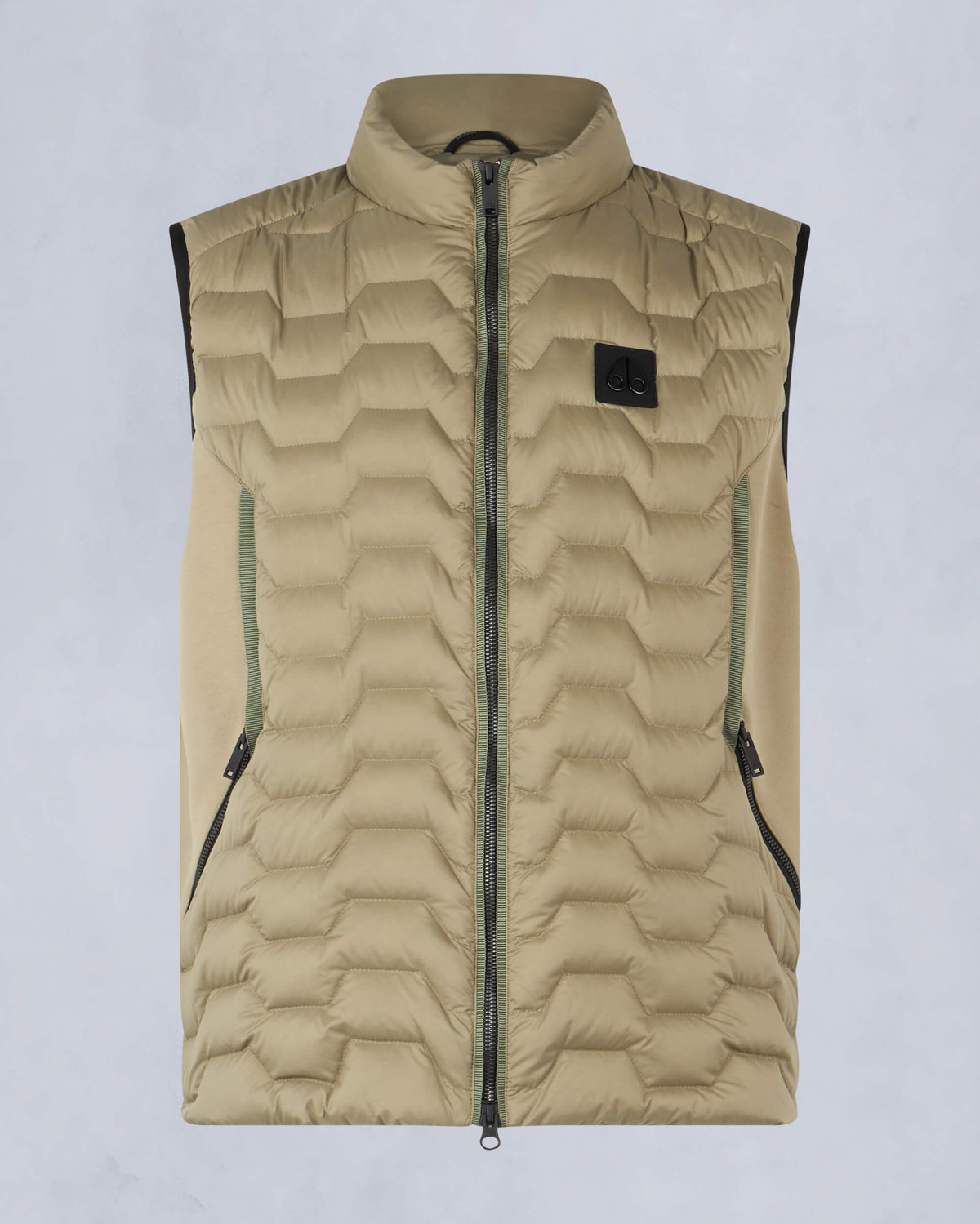 Moose Knuckles Mens Granite Down Hybrid Vest Sage M34MV452 - GM