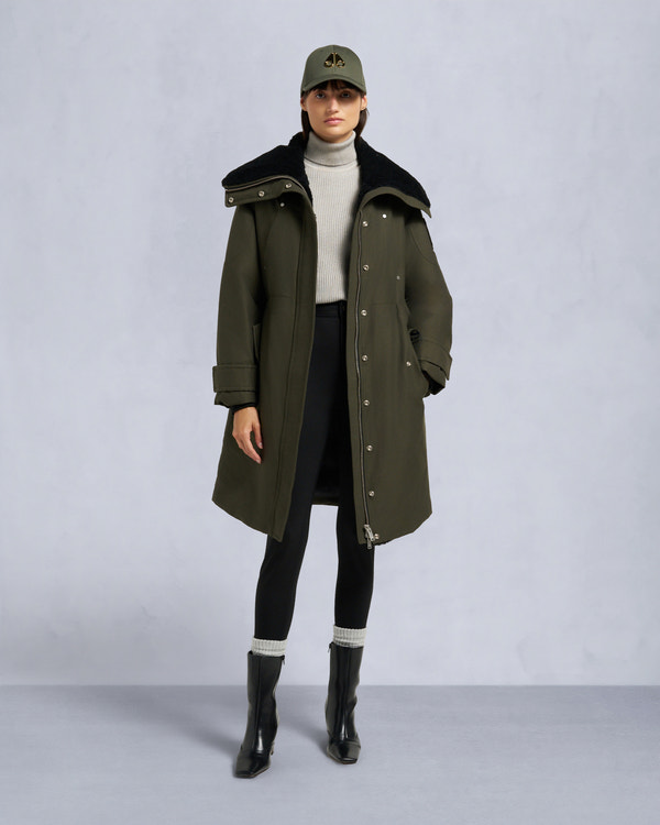 Moose Knuckles - M35LP204S - Original Storm Shearling Trim Parka - WOMENS - - Front Category