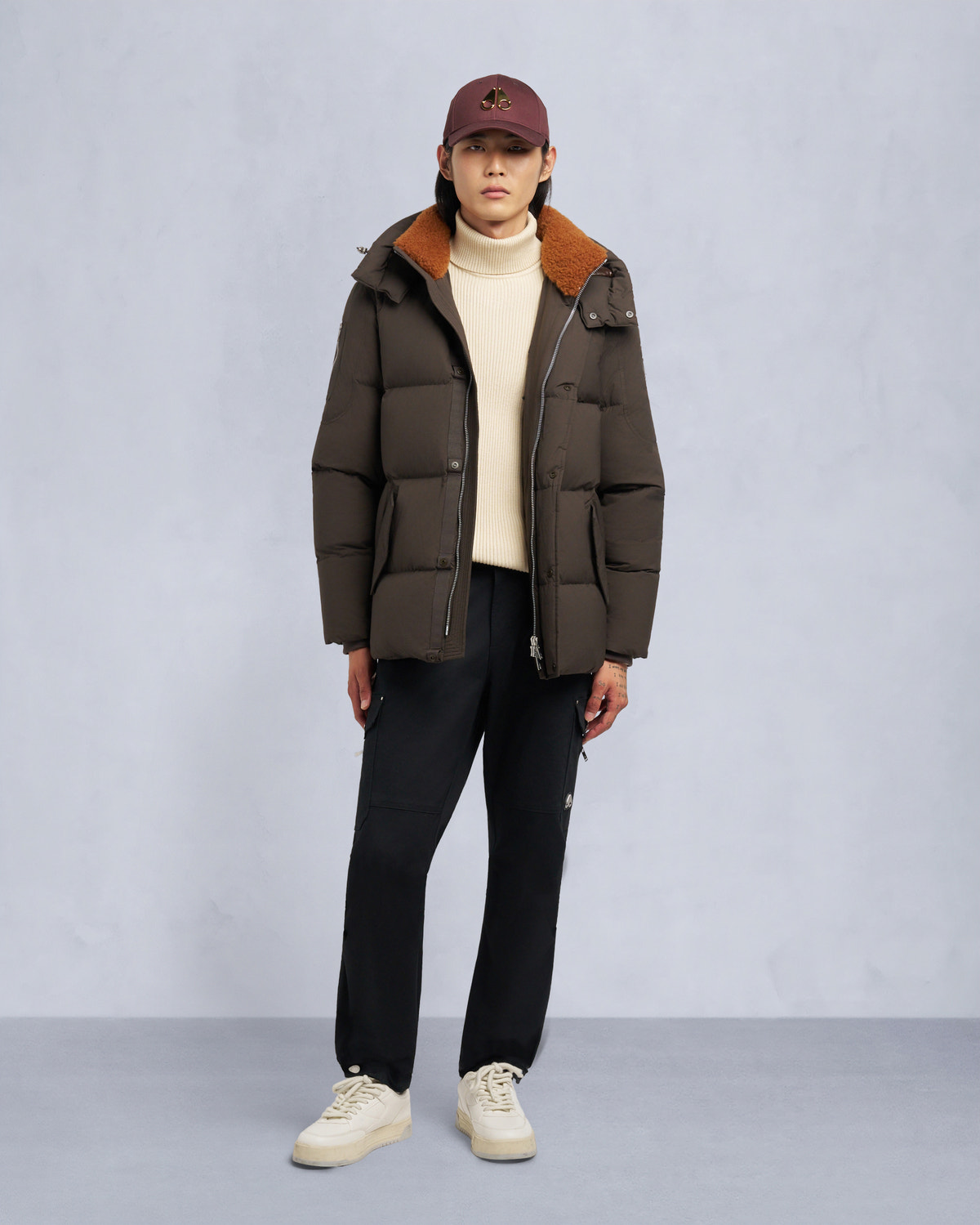 Moose Knuckles - M35MJ146 - Everest Puffer 3Q Jacket - MENS - - Front Category