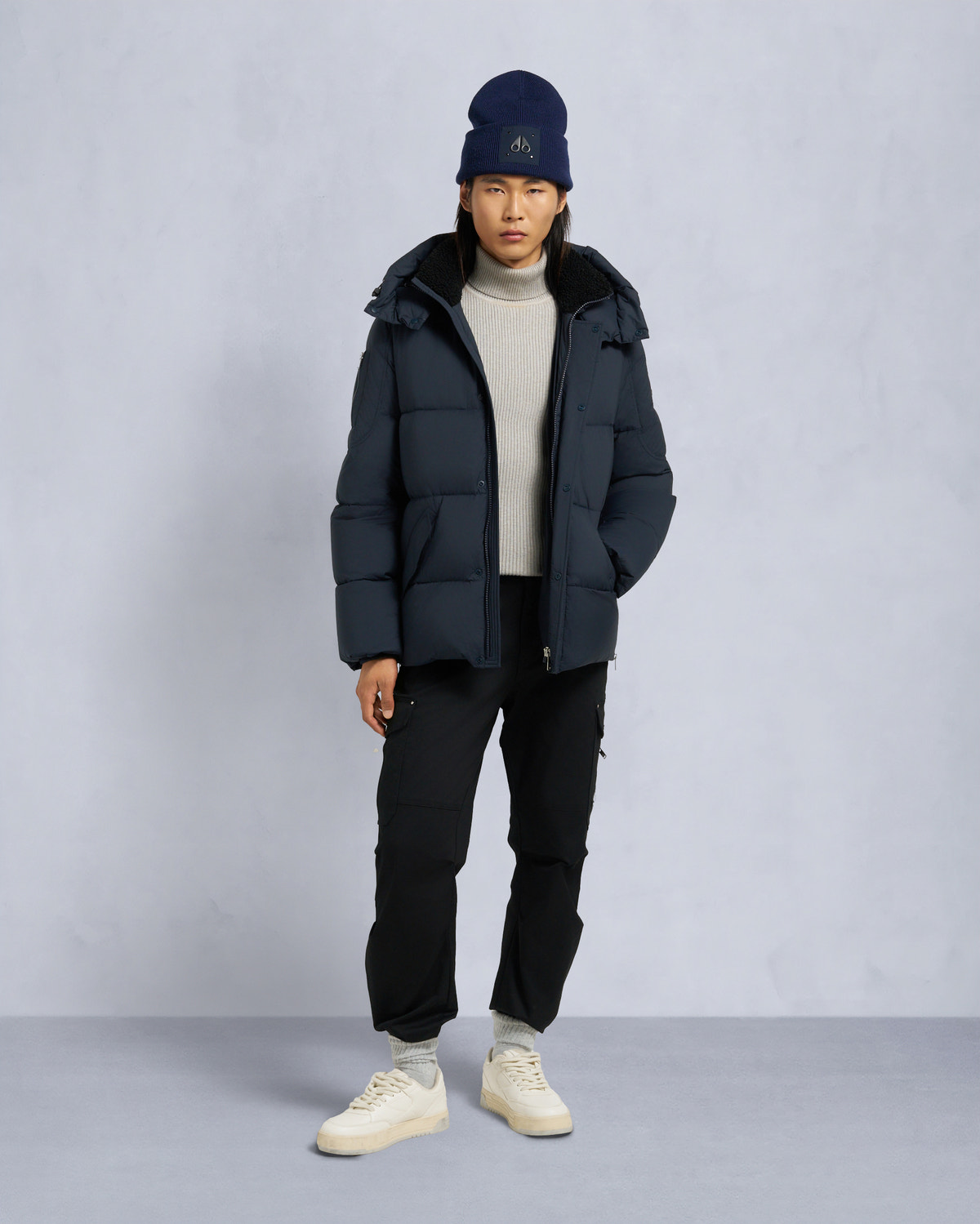 Moose Knuckles - M35MJ146 - Everest Puffer 3Q Jacket - MENS - - Front Category