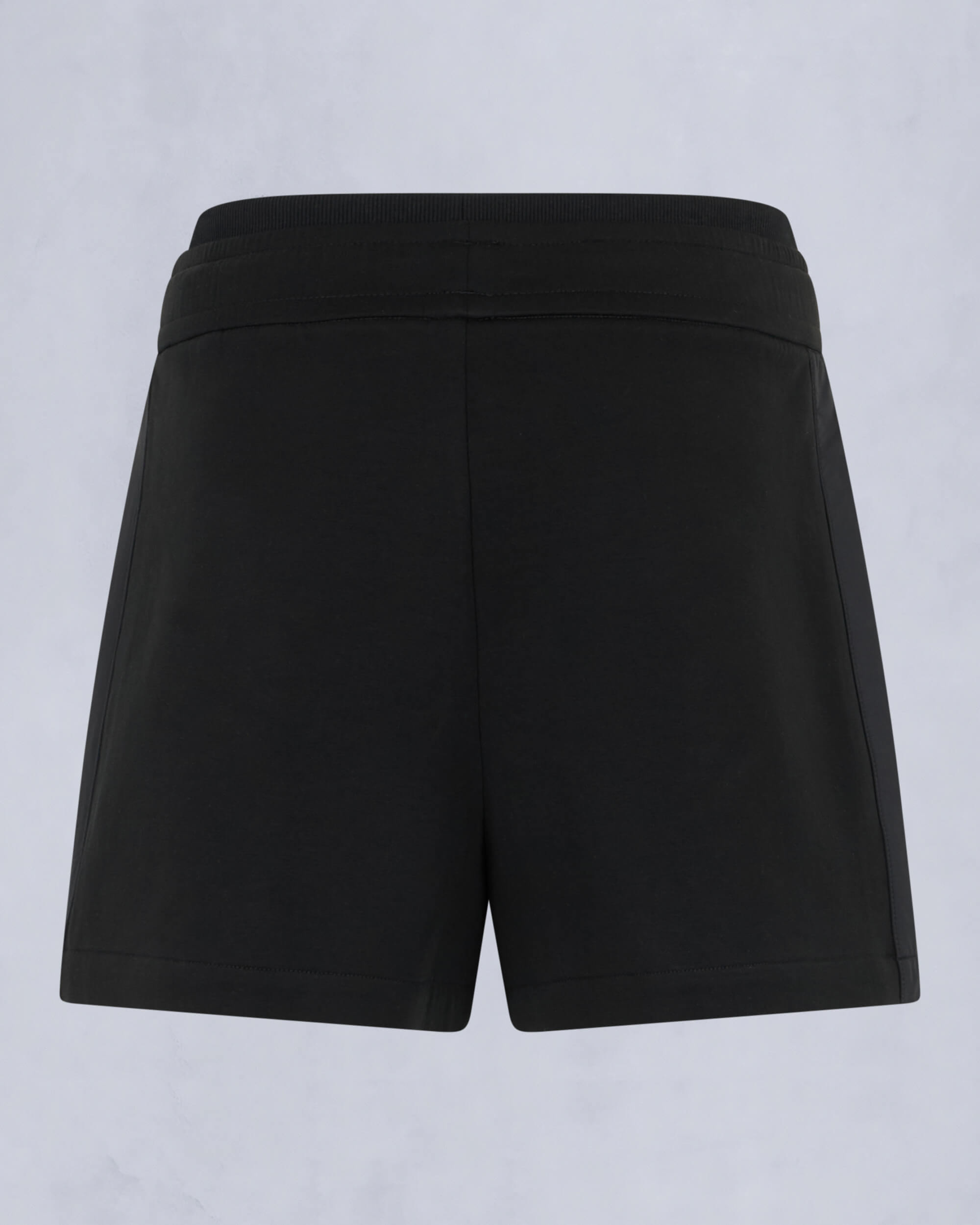 Moose Knuckles - M14LR798 - MixMedia Drawstring Shorts - WOMENS - Black - Detail2