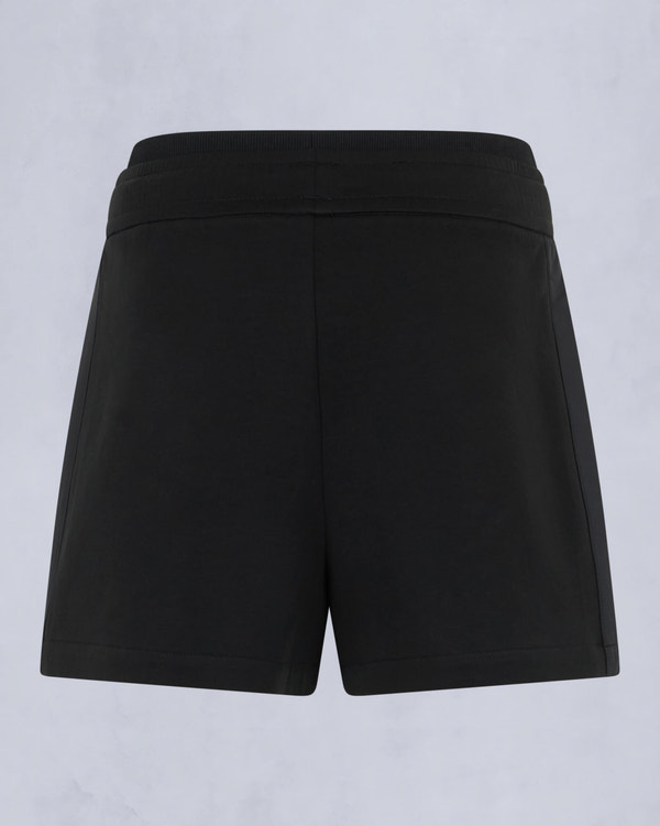 Moose Knuckles - M14LR798 - MixMedia Drawstring Shorts - WOMENS - Black - Detail2