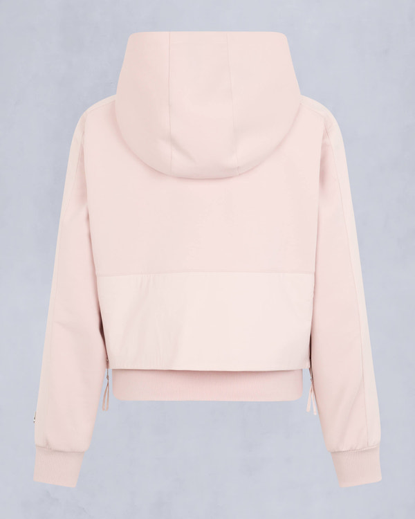 Moose Knuckles Womens MixMedia Pullover Hoodie PETAL M14LS635 Detail2