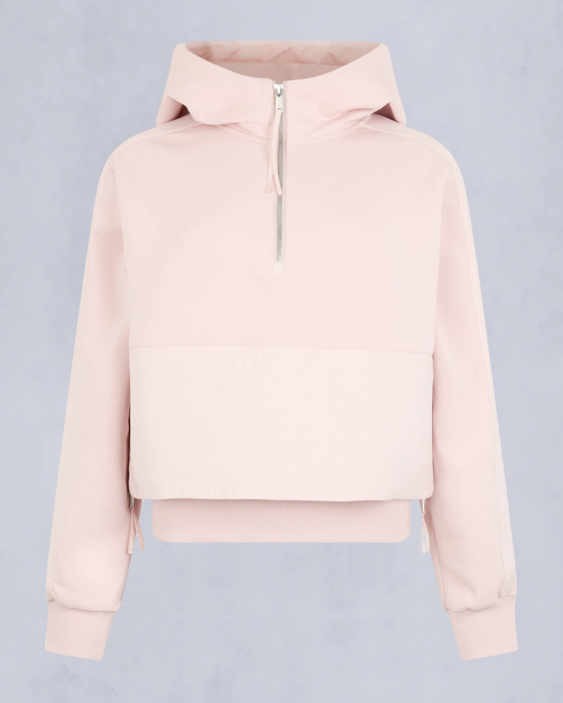 Moose Knuckles Womens MixMedia Pullover Hoodie PETAL M14LS635 - GM