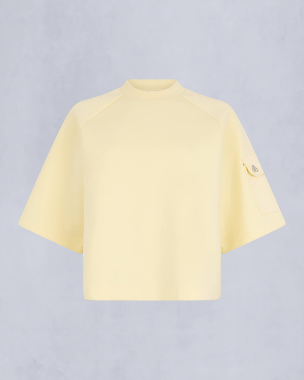 Moose Knuckles Womens MixMedia T-Shirt BEAM M14LT741 - GM