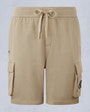 Moose Knuckles Mens Hartsfield Cargo Shorts Dusk M14MR794 - GM