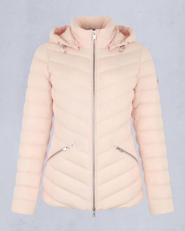 Moose Knuckles Womens Lucille Air Down Jacket PETAL M15LJ133 - GM