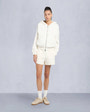 Moose Knuckles Womens Rosylyn Bunny Hoodie Milky Way M15LS610 Front Category