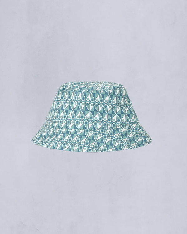 Moose Knuckles Accessories The Bay Bucket Hat TIDE COMBO M15MA538H2 Back