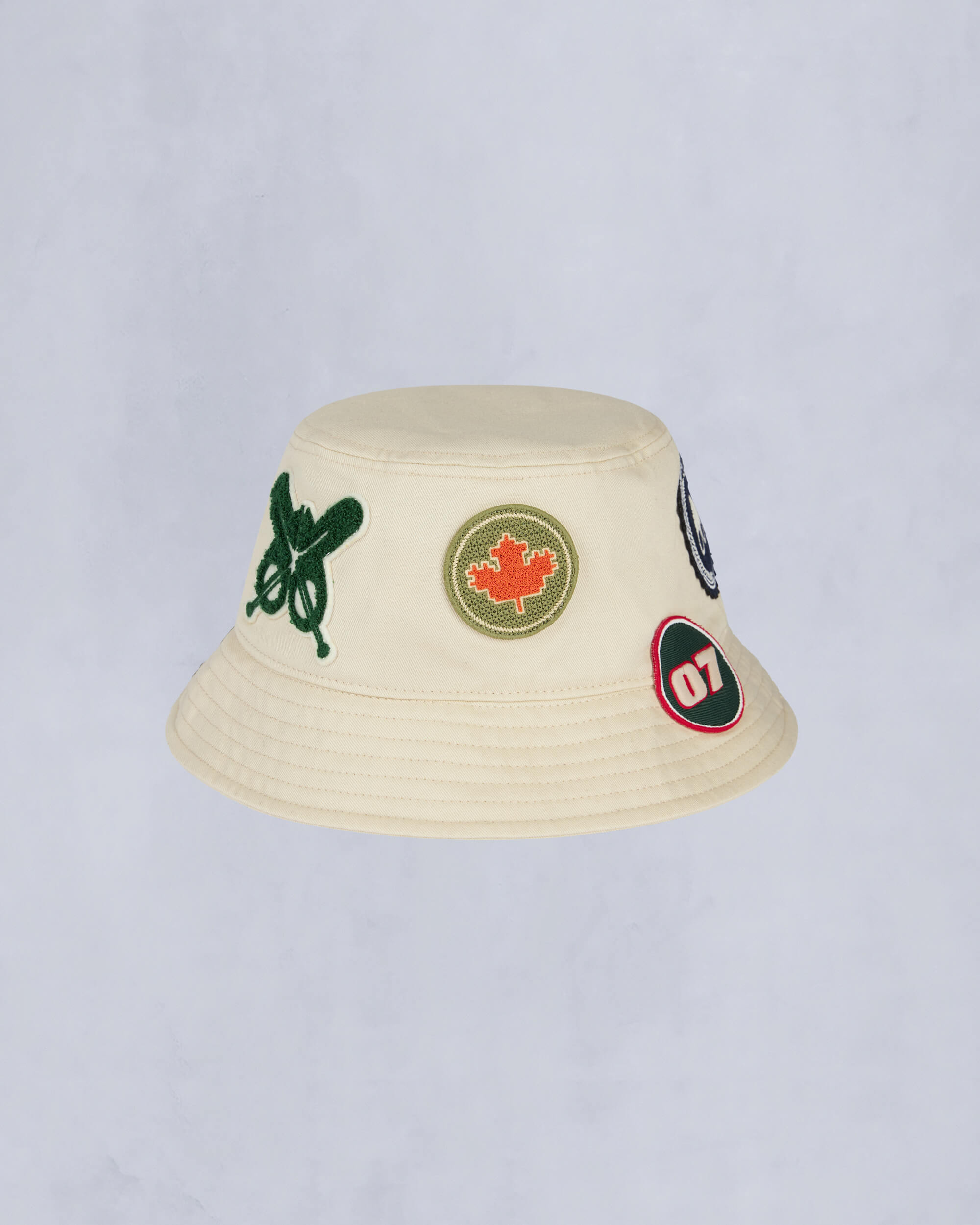 Moose Knuckles Accessories Beau-Soleil Bucket Hat Bone M15MA538H Back