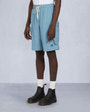 Moose Knuckles Mens Tristan Crinkle Drawstring Shorts SEA M15MR755 Front