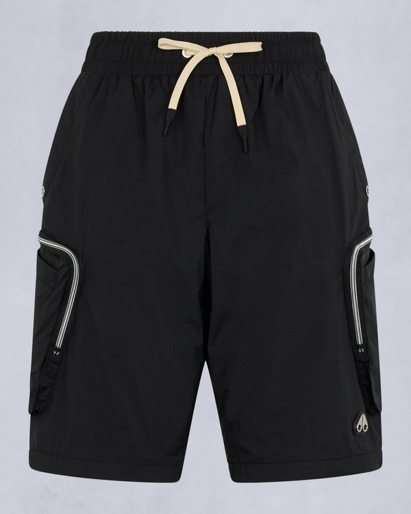 Moose Knuckles - M15MR755 - Tristan Crinkle Drawstring Shorts - MENS -  - GM