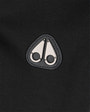 Moose Knuckles Mens Clarke Air Down Hybrid Hoodie Black / Shiny Black M15MS606 Detail1