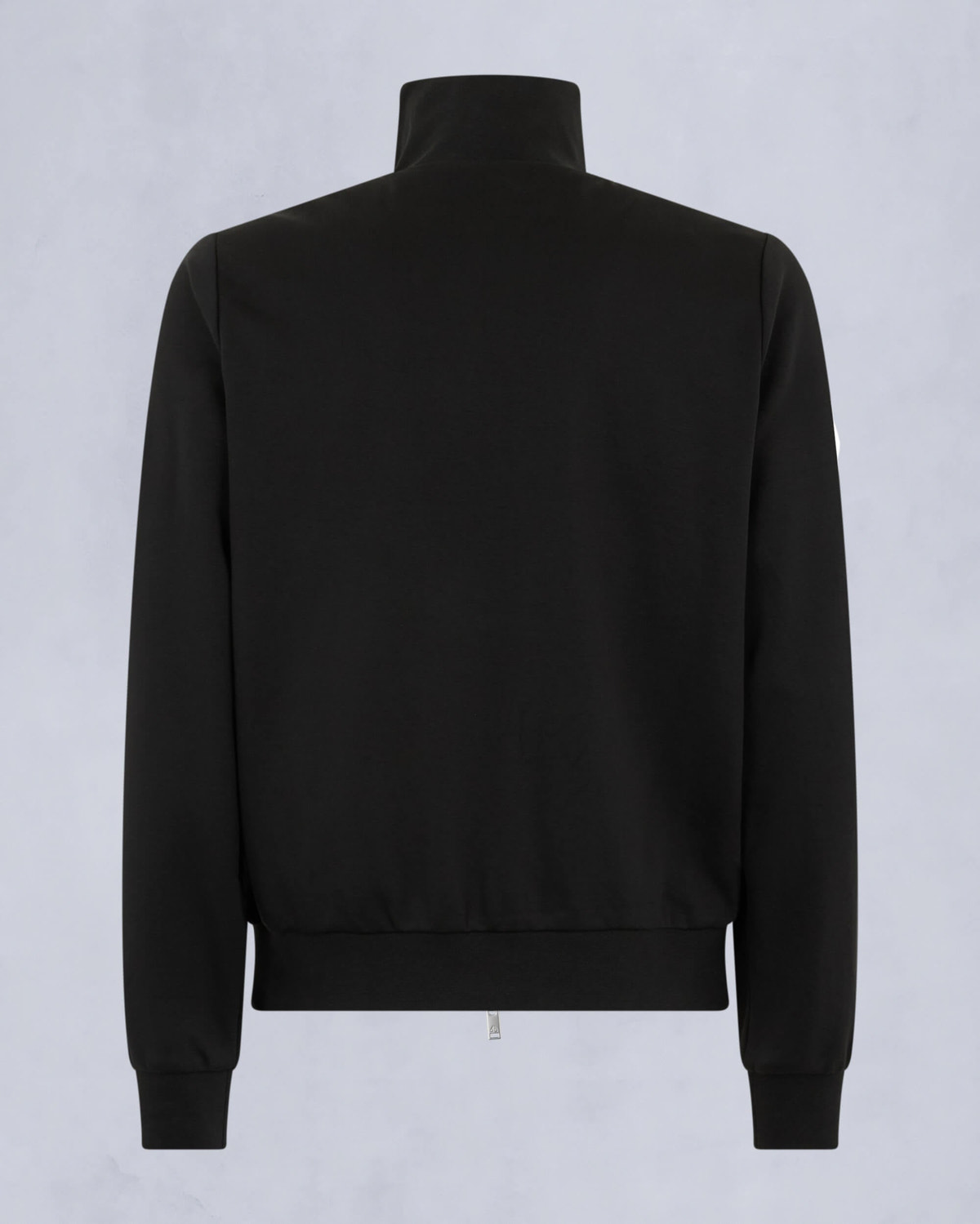 Moose Knuckles Mens Clarke Air Down Hybrid Hoodie Black / Shiny Black M15MS606 Detail2