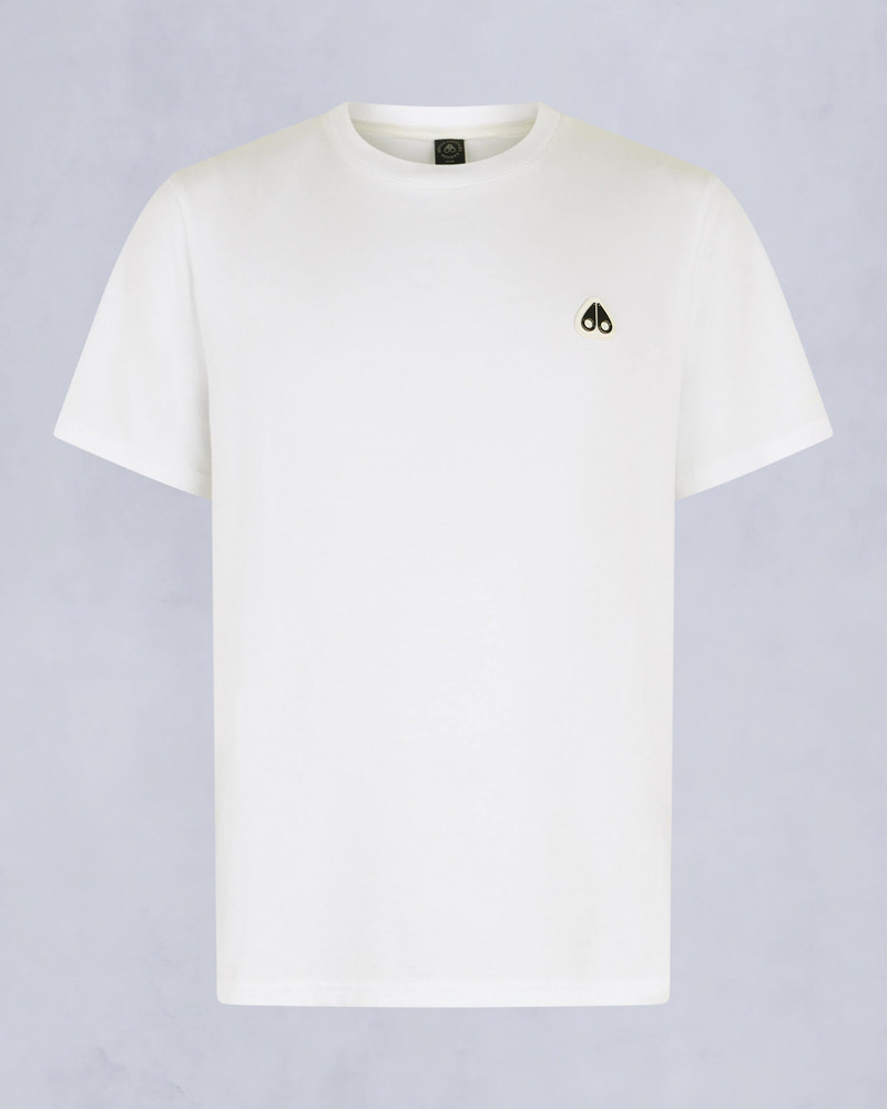 Moose Knuckles - M15MT777 - Crescent T-Shirt - MENS - White - GM