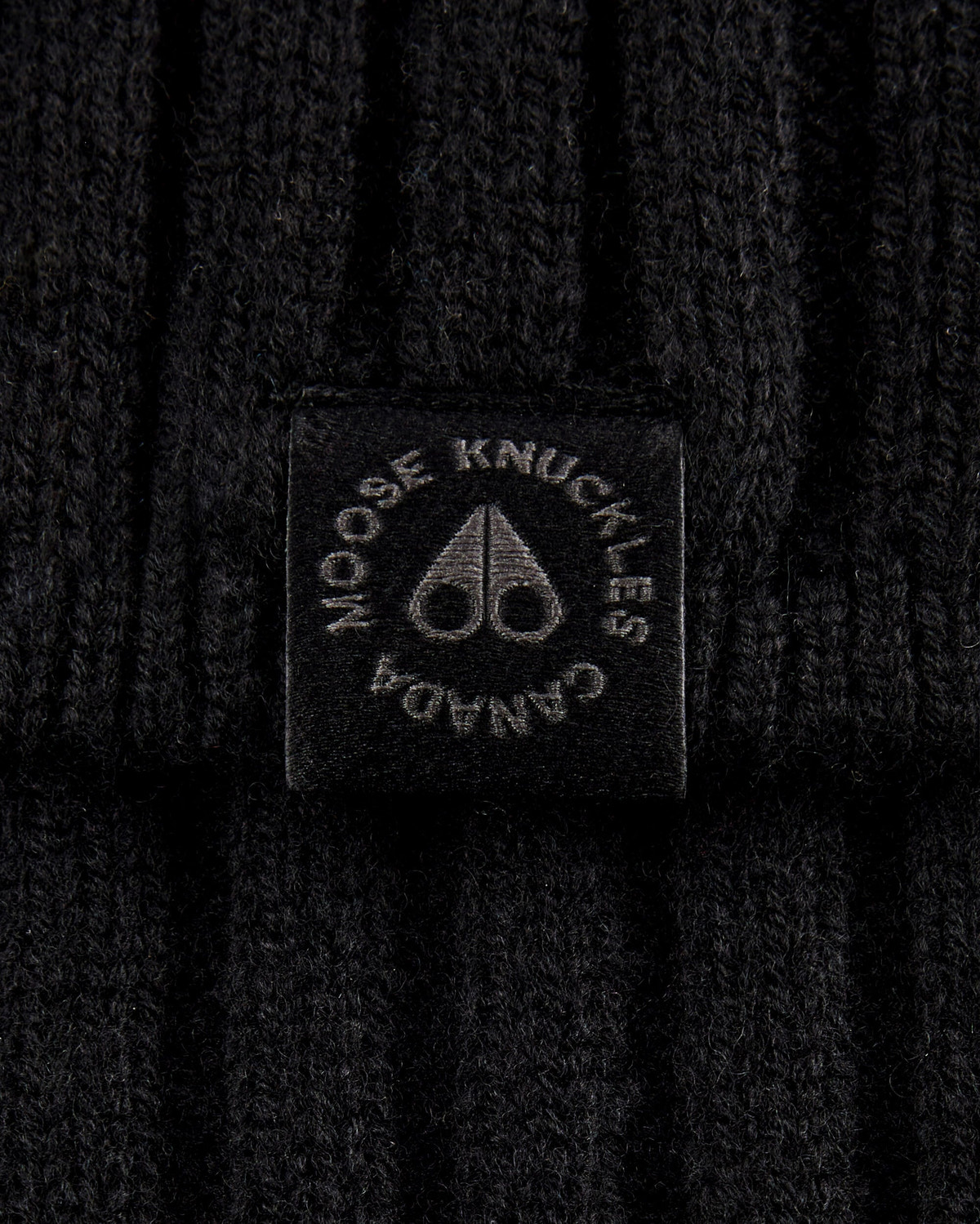 Moose Knuckles - M32LA563 - Verona Scarf - ACCESSORIES - Black - Detail1