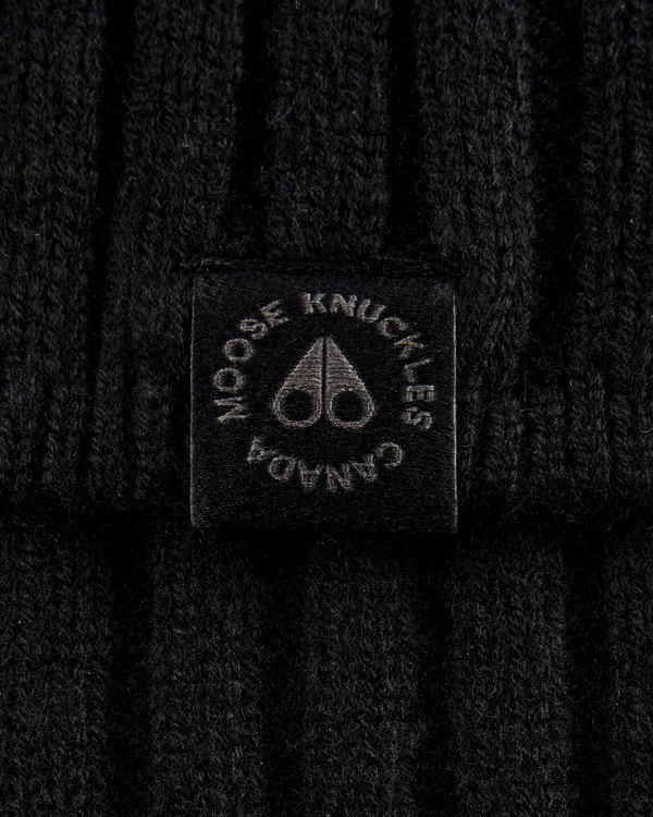 Moose Knuckles - M32LA563 - Verona Scarf - ACCESSORIES - Black - Detail1