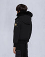 Moose Knuckles - M32UB035S - Kids Unisex Original Bomber  - KIDS - Black / Natural Shearling - Back