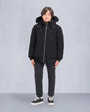 Moose Knuckles - M32UB035S - Kids Unisex Original Bomber  - KIDS - Black / Black Shearling - Front Category