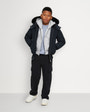 Moose Knuckles - M32UB035S - Kids Unisex Original Bomber  - KIDS - Navy / Black Shearling - Front Category