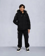 Moose Knuckles - M32UJ193S - Kids Unisex Original Shearling 3Q Jacket - KIDS - Black / Natural Shearling - Front Category