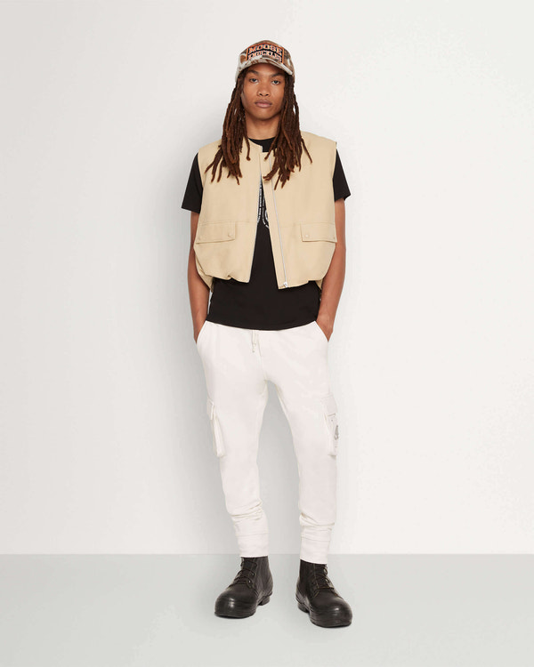 Moose Knuckles Mens Hartsfield Cargo Jogger Plaster M33MR777 Front Category