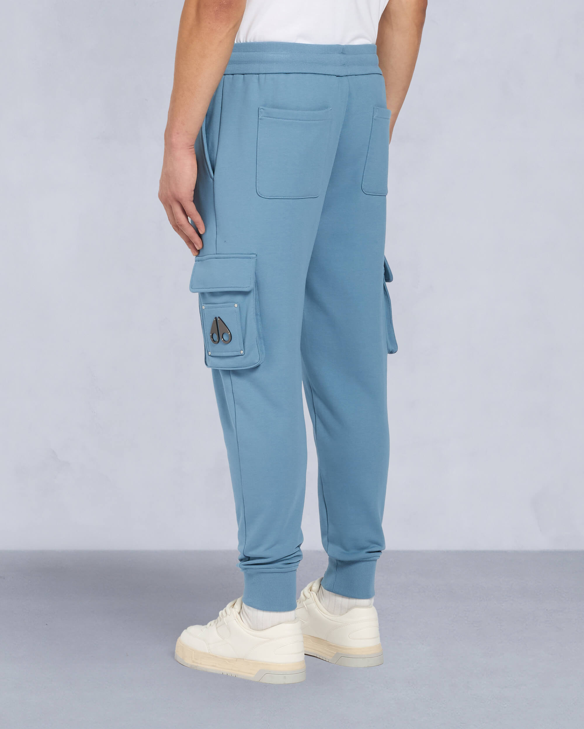 Moose Knuckles Mens Hartsfield Cargo Jogger SEA M33MR777 Back