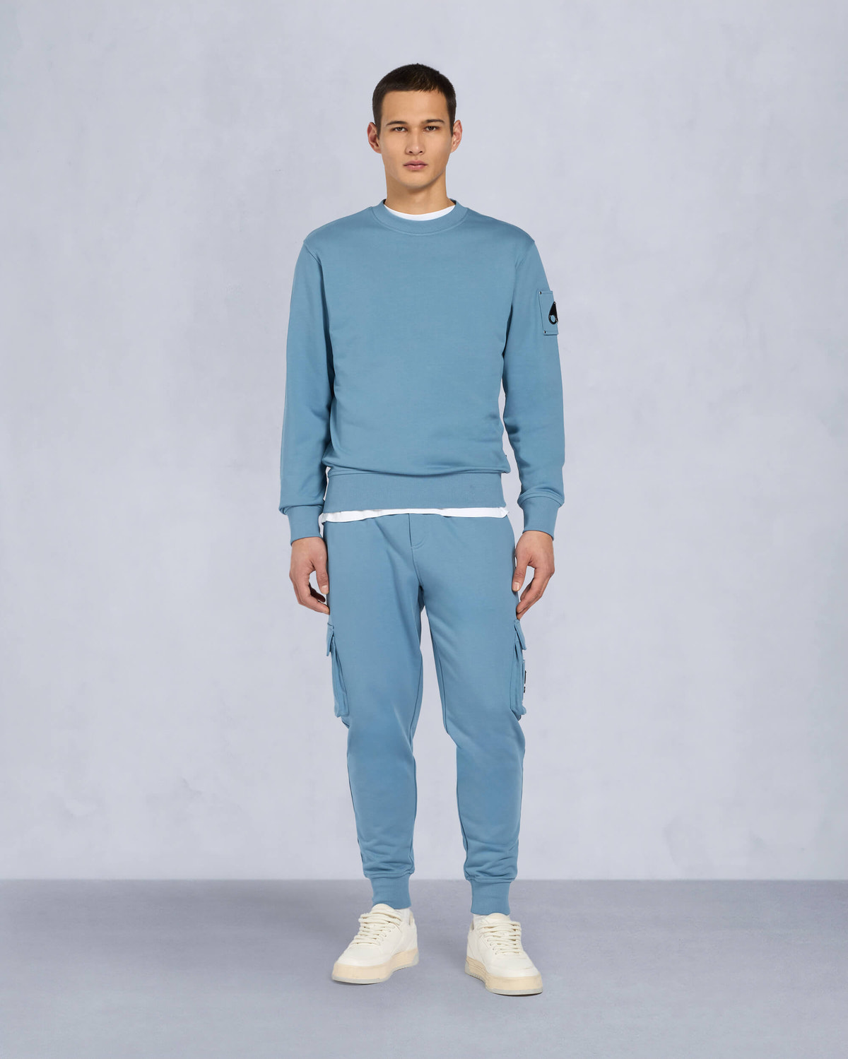 Moose Knuckles Mens Hartsfield Cargo Jogger SEA M33MR777 Front Category