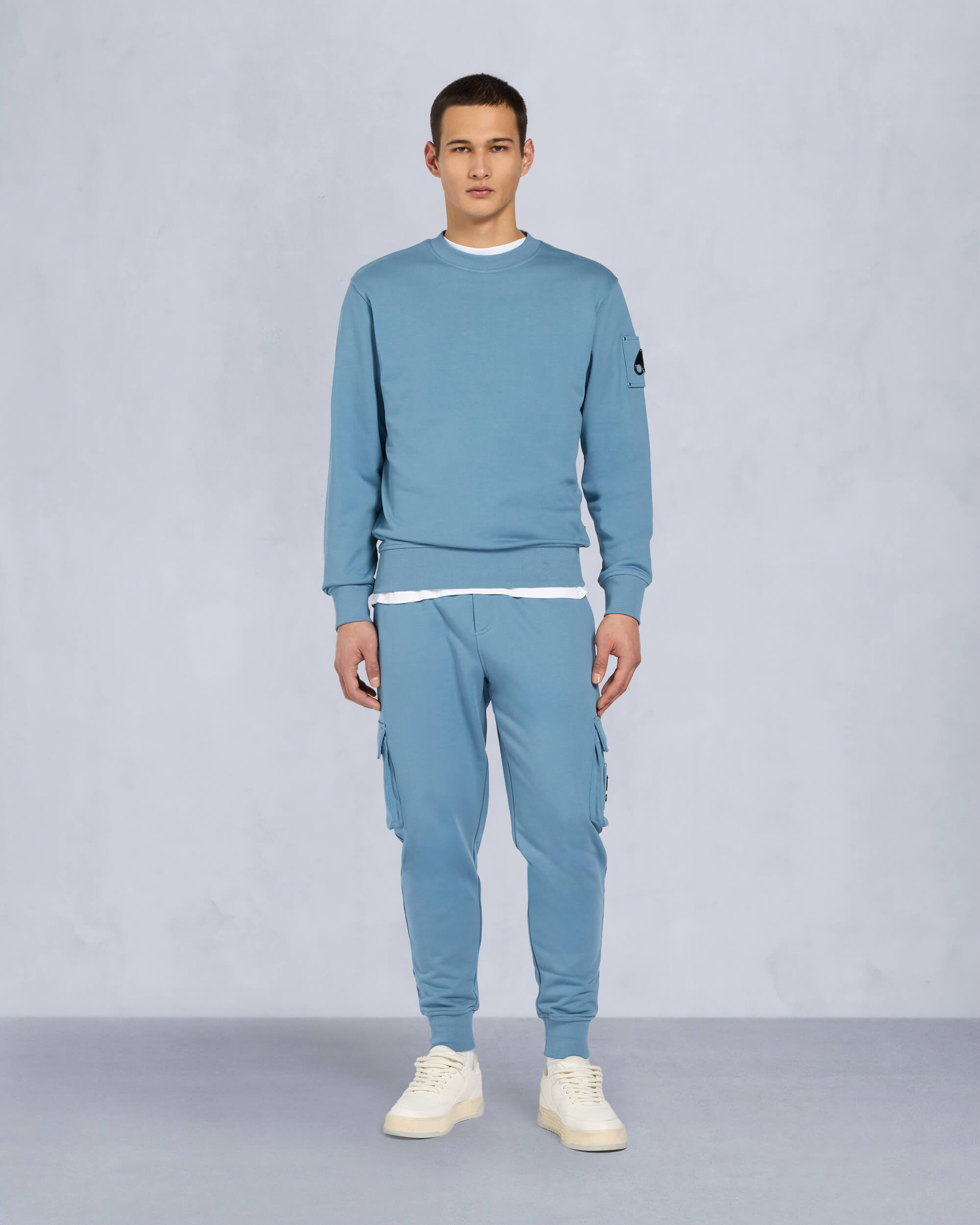 Moose Knuckles Mens Hartsfield Cargo Jogger SEA M33MR777 Front Category