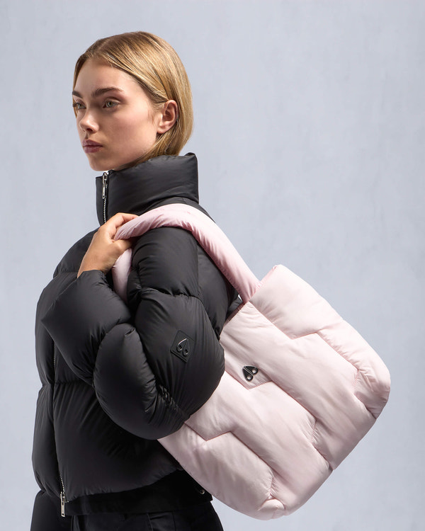 Moose Knuckles Accessories Angline Puffer Tote Bag Heaven M34LA540 Front
