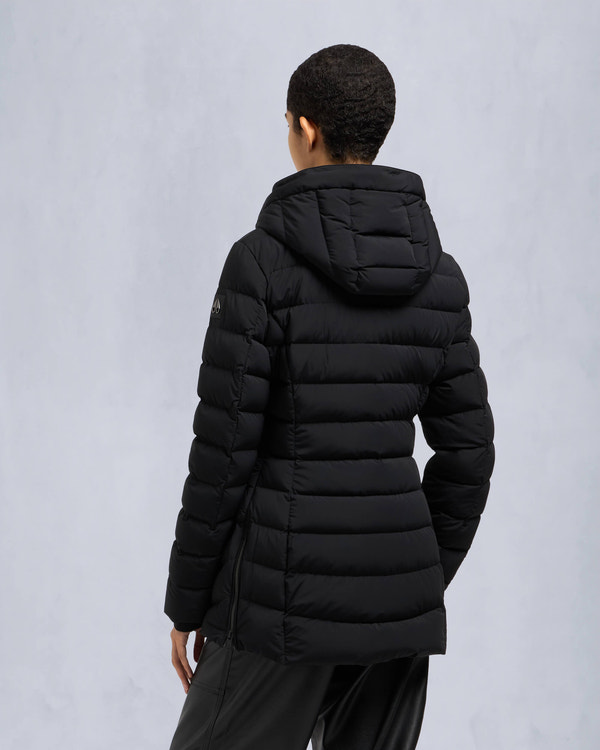 Moose Knuckles Womens Rockcliff Jacket Black M34LJ206N Back