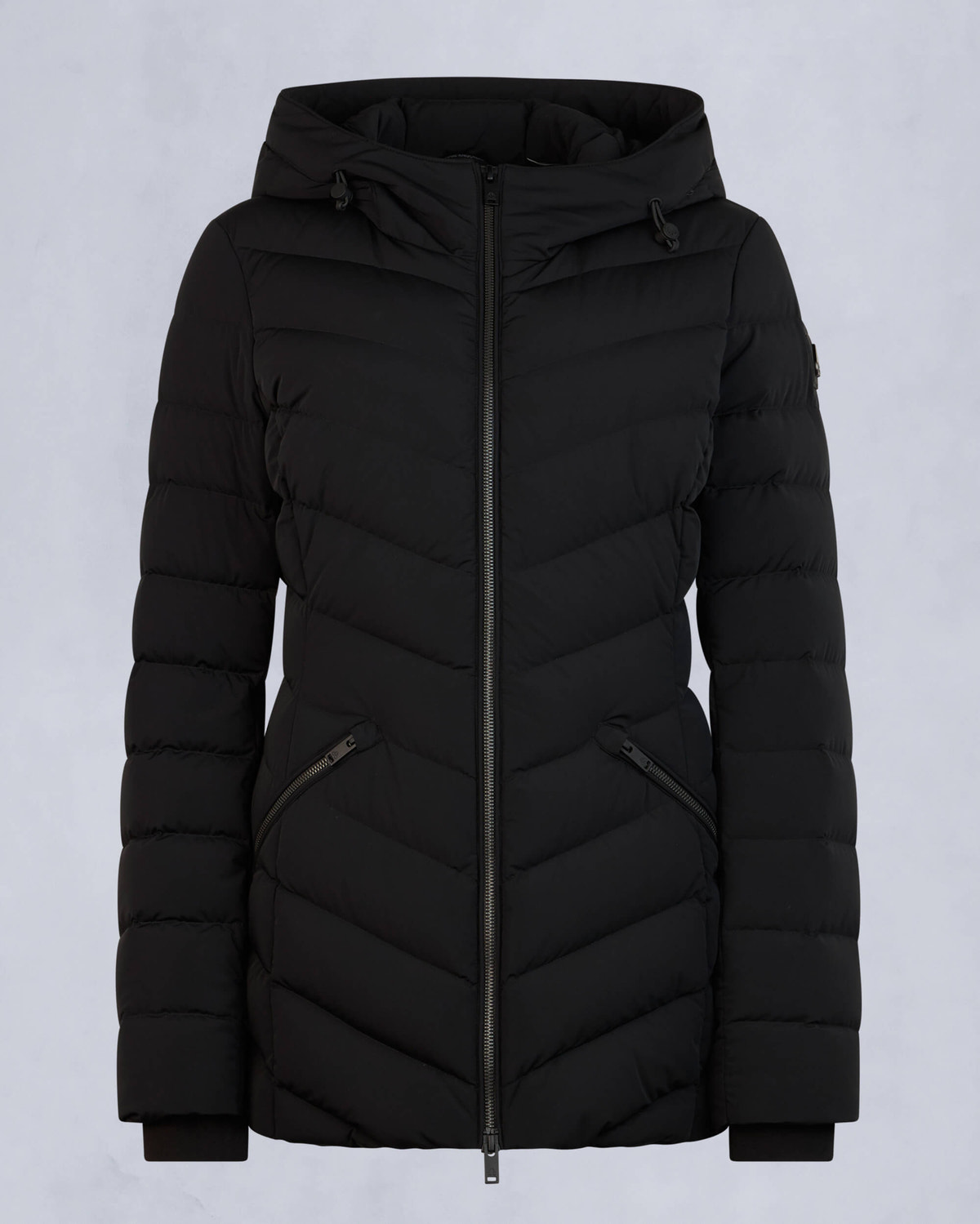 Moose Knuckles Womens Rockcliff Jacket Black M34LJ206N - GM