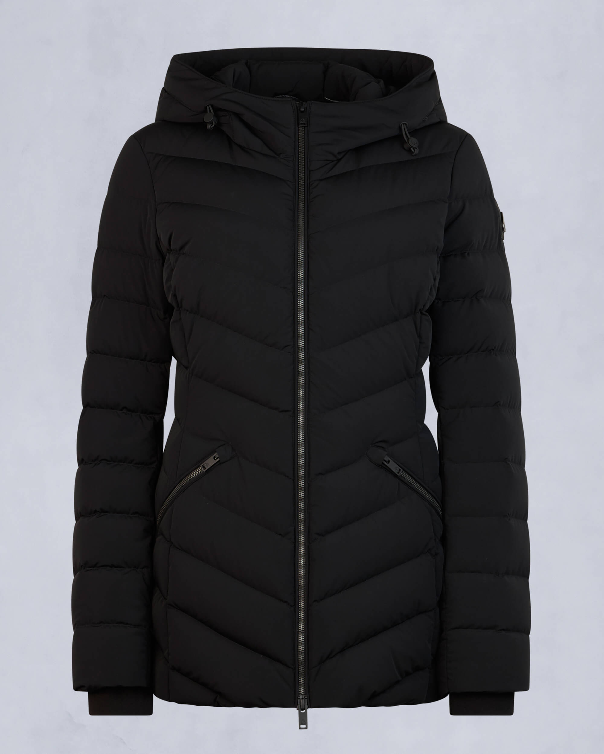 Moose Knuckles Womens Rockcliff Jacket Black M34LJ206N - GM