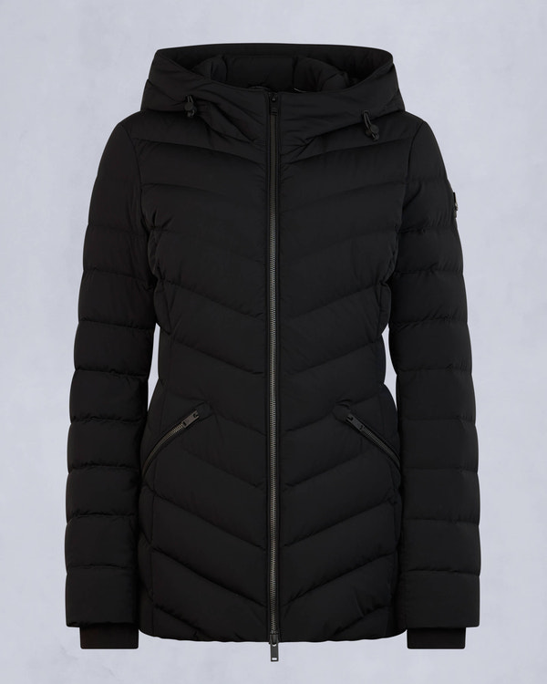 Moose Knuckles Womens Rockcliff Jacket Black M34LJ206N - GM