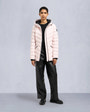 Moose Knuckles - M34LJ206S - Roselawn Jacket - WOMENS - Heaven  / natural shearling  - Front Category