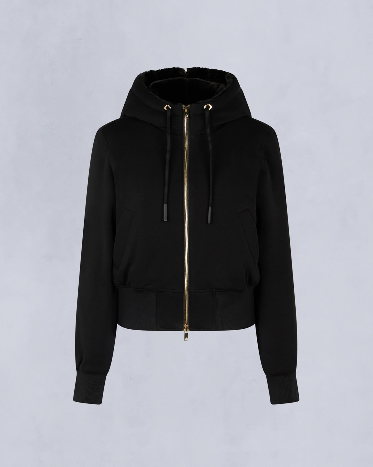 Moose Knuckles - M34LS601G - Gold Series Celestine Bunny - WOMENS - Black / Black Fox Fur - GM