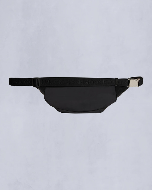 Moose Knuckles - M34MA522 - Logo Waist Bag - ACCESSORIES - Black - Back
