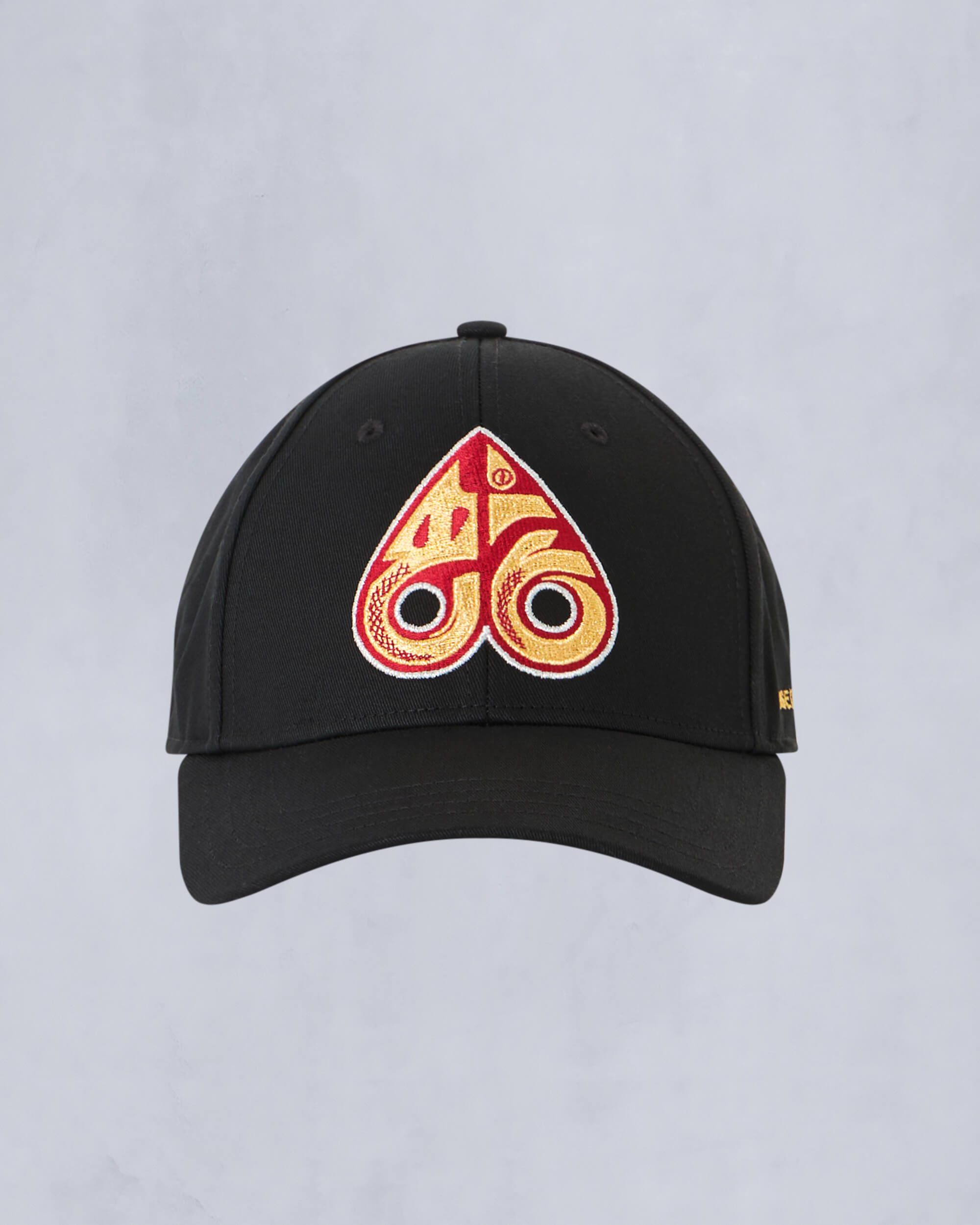 Moose Knuckles Accessories LUNAR NEW YEAR LOGO CAP Black M34MA564CN Front Category