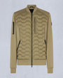Moose Knuckles Mens Granite Down Hybrid Bomber Jacket Sage M34MB010 - GM